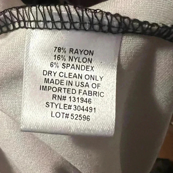 Jude Connally Ryan Ponte Knit Tunic Top In Red Black Plaid Size M - Picture 3 of 7